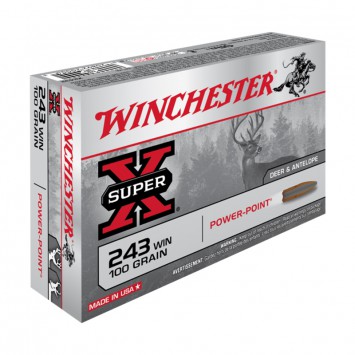 WINCHESTER, 243Win, POWER...