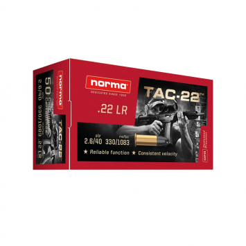 NORMA, 22LR, TAC-22...