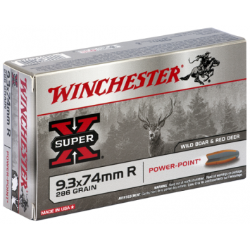 WINCHESTER, 9.3x74R, POWER...
