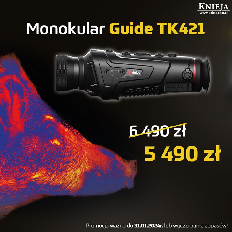 Styczniowa promocja a w niej MONOKULAR GUIDE TK 421!